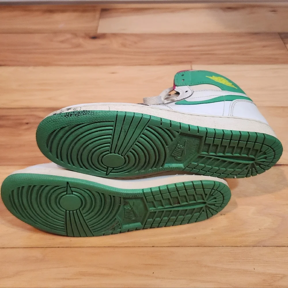 Nike Air Jordan 1 Retro High GG 'Easter White Green Pink 6.5Y